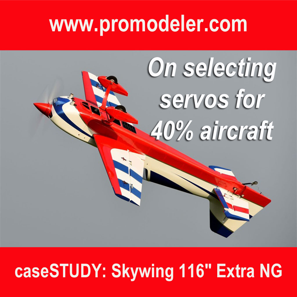 On selecting servos for 40% aircraft