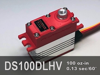 Servo, DS100DLHV Micro servo designed to replace a hitec HS-5085MG