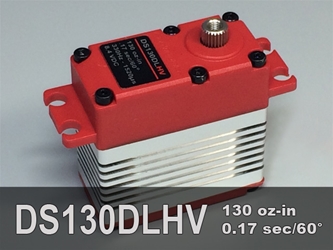 Servo, DS130DLHV ProModeler, reliable, high torque, digital servo, metal gears, dual ball bearings, water-resistant, high voltage, servo for remote control models