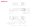 Arm, servo, 25-25T (1") - PDRS25-25T