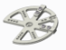 Arm, servo, 75PP-25T (3" round) - PDRS75PP-25T