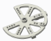 Arm, servo, 75PP-25T (3" round) - PDRS75PP-25T