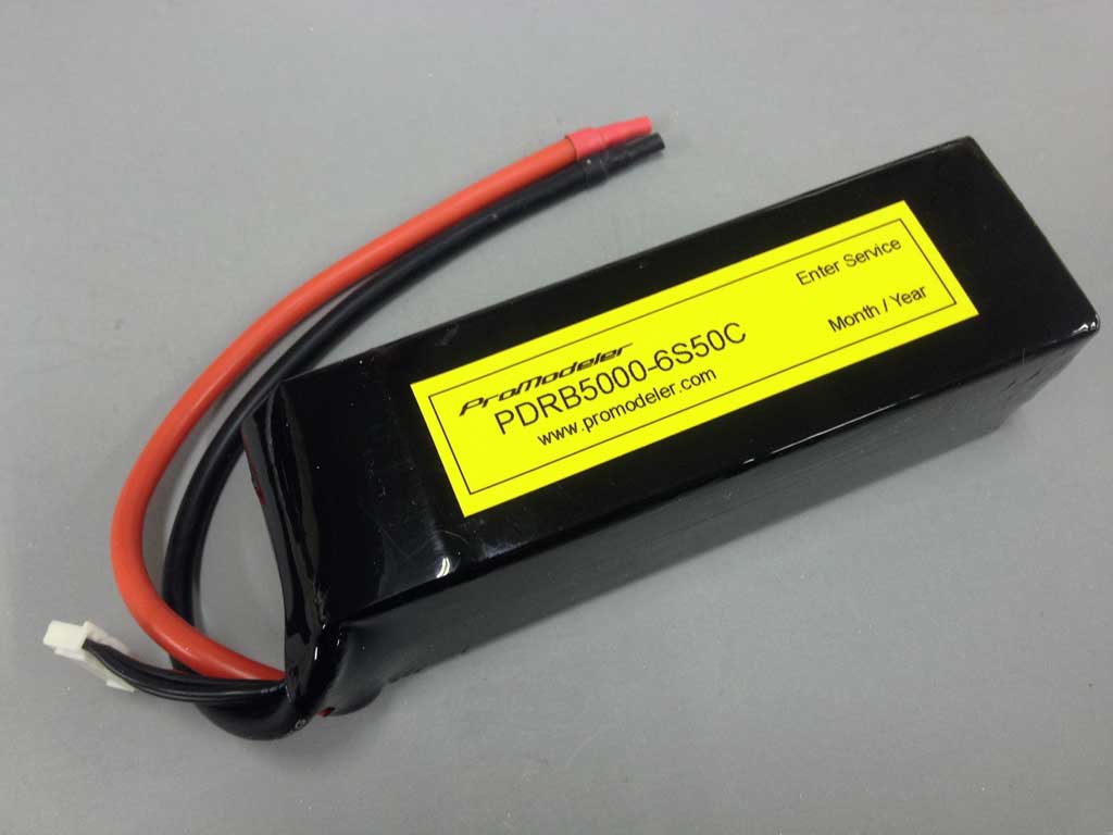Battery, LiPo, 6S5000-60C 