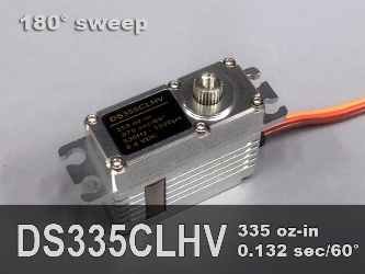 Servo, 180°, DS335CLHV 