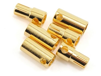 Connector, 5.5 mm Bullet (set of 3 pair) 