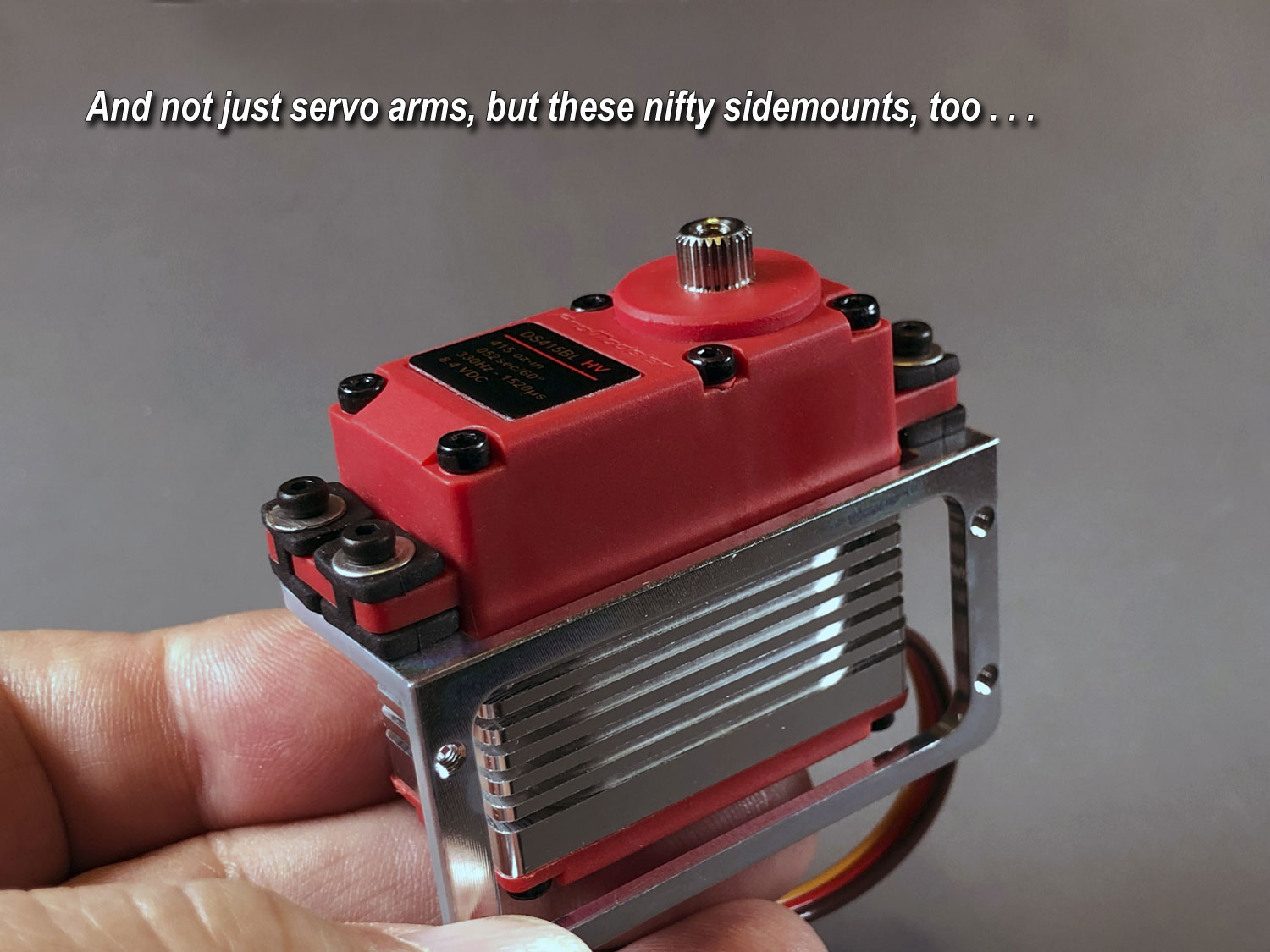 ProModeler offers various mounting options such as a side mount